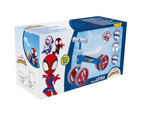 SNT Balance bike Seven Spidey Trīsriteņi un skrejmašīna