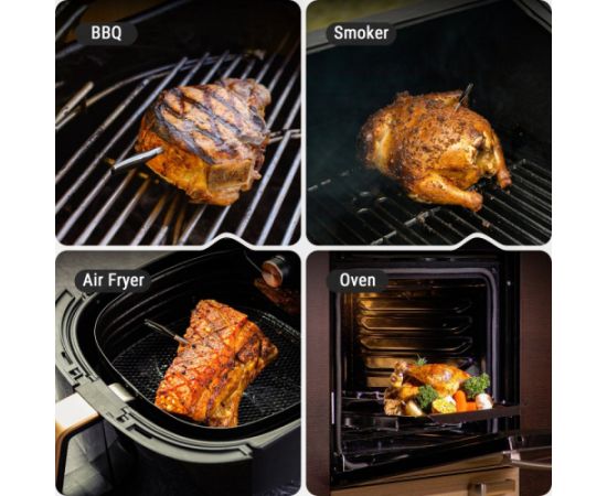 Belaidis Bluetooth mėsos termometras ThermoPro TP972W su 2 zondais Grilu piederumi