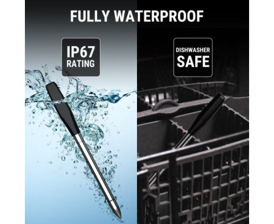 Belaidis Bluetooth mėsos termometras ThermoPro TP972W su 2 zondais Grilu piederumi