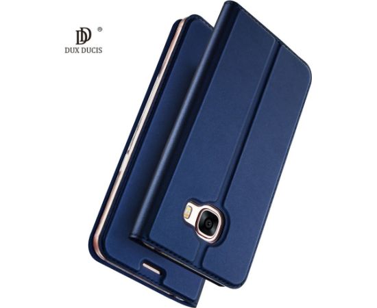 Dux Ducis Premium Magnet Case Grāmatveida Maks Telefonam Apple iPhone X / XS Zils Neoriģinālie Maciņi