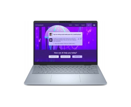 DELL 14 PLUS U7-256V 14-2.5K 16GB 512SSD ARC W11P 3PS (US-KB) Ноутбуки