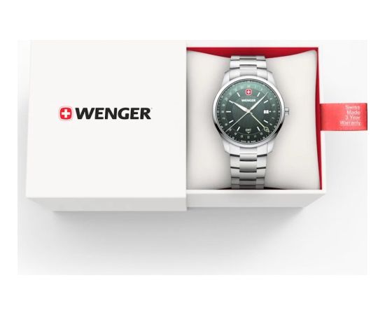 WENGER CITY GMT 01.1442.107 Rokas pulksteņi 