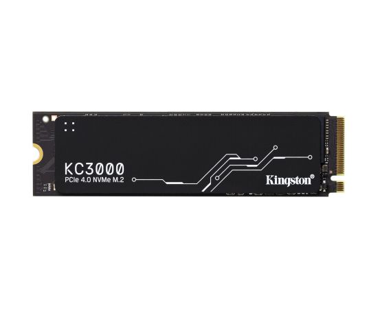 Kingston Technology KC3000 M.2 1024 GB PCI Express 4.0 3D TLC NVMe SSD Cietie Diski (Solid state drive)