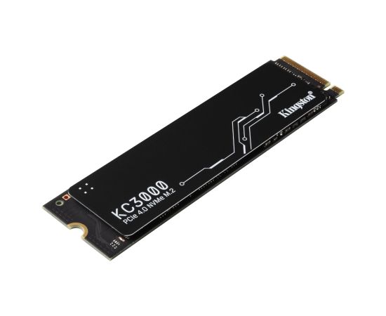 Kingston Technology KC3000 M.2 1024 GB PCI Express 4.0 3D TLC NVMe SSD Cietie Diski (Solid state drive)