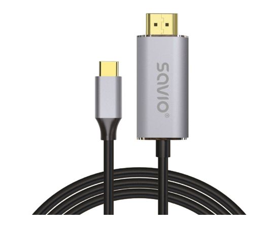 Savio USB cable USB 3.2 Gen 2 (3.1 Gen 2) 2 m USB C USB-C/HDMI Дата USB-кабели