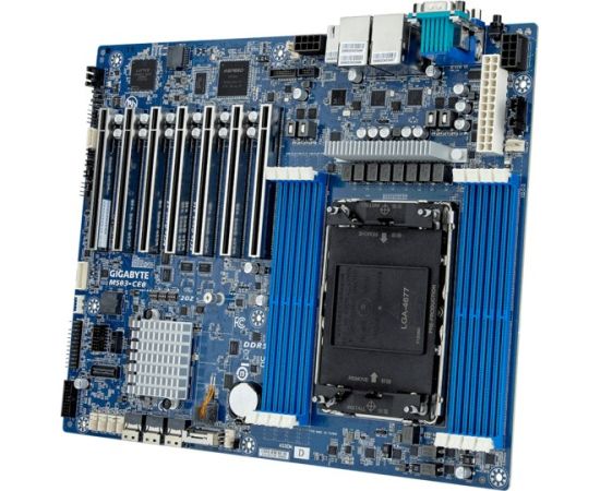 Motherboard - Gigabyte MS03-CE0 1x LGA4677 Intel Xeon Max Intel Xeon Scalable Gen 4/5 Intel C741 Материнские платы