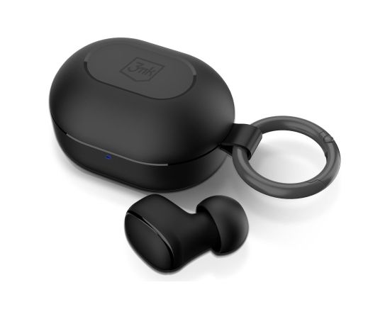 Wireless headphones 3mk FlowBuds 6.0 black Austiņas