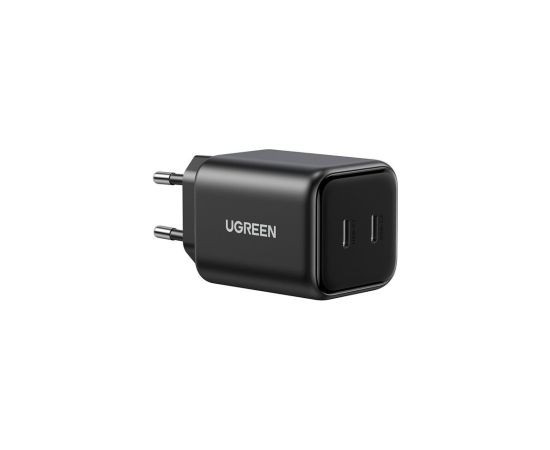 Charger Ugreen X526 GaN 45W 2xUSB-C black (65058) Telefonu lādētāji 220v