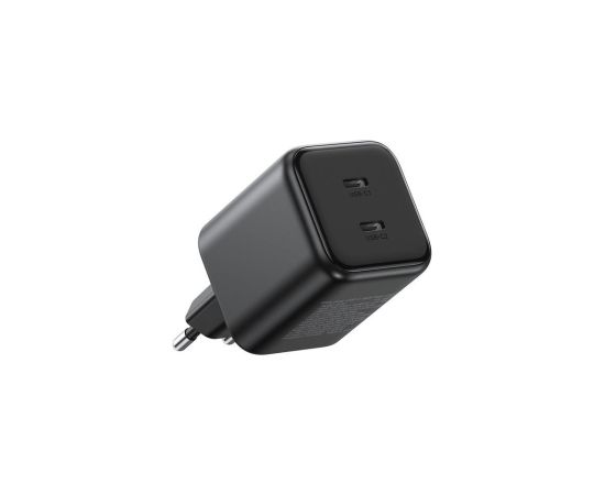 Charger Ugreen X526 GaN 45W 2xUSB-C black (65058) Telefonu lādētāji 220v