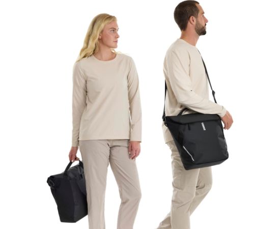 Thule 5468 Chasm Courier 22L with InLock Black Ceļojumu somas un čemodāni