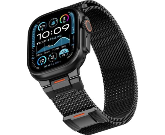 Tech-Protect watch strap Milano Vanguard Apple Watch 44/45/46/49mm, must Новинки смартфонов и телефонов