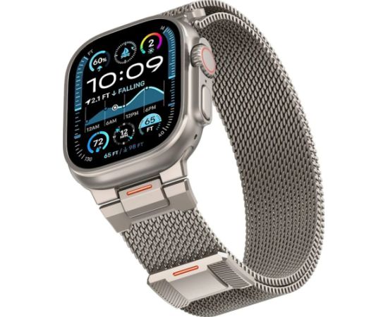 Tech-Protect watch strap Milano Vanguard Apple Watch 44/45/46/49mm, titanium Новинки смартфонов и телефонов