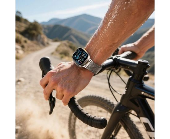 Tech-Protect watch strap Milano Vanguard Apple Watch 44/45/46/49mm, titanium Новинки смартфонов и телефонов