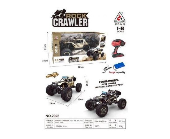 RoGer Мега металлический гусеничный Багги 1:8 Машины и аксессуары