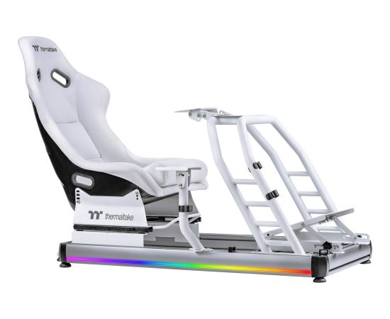 Thermaltake GR500 Snow Racing Simulator Cockpit, Sim Rig (White) Gaming krēsli