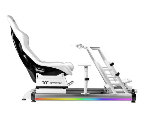 Thermaltake GR500 Snow Racing Simulator Cockpit, Sim Rig (White) Gaming krēsli