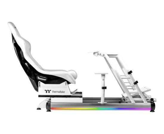 Thermaltake GR500 Snow Racing Simulator Cockpit, Sim Rig (White) Gaming krēsli