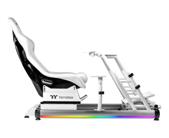 Thermaltake GR500 Snow Racing Simulator Cockpit, Sim Rig (White) Gaming krēsli