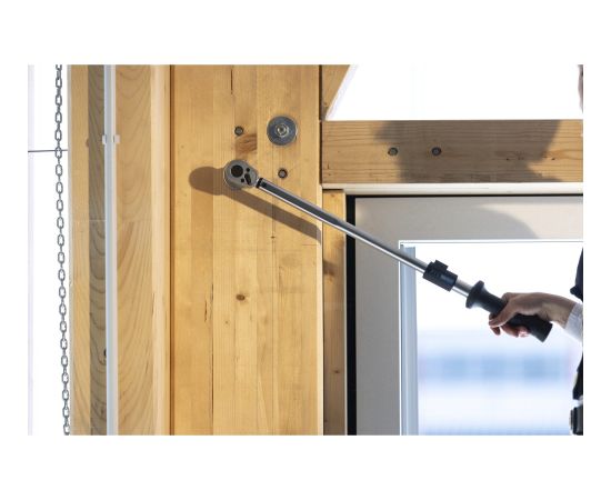 Hazet torque wrench 5123-2CLT, 1/2" (silver/black, incl. ratchet attachment) Jaunumi -Dārzam