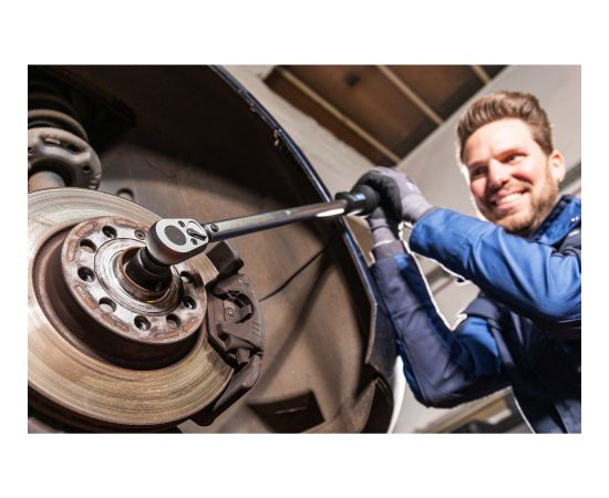 Hazet torque wrench 5123-2CLT, 1/2" (silver/black, incl. ratchet attachment) Jaunumi -Dārzam