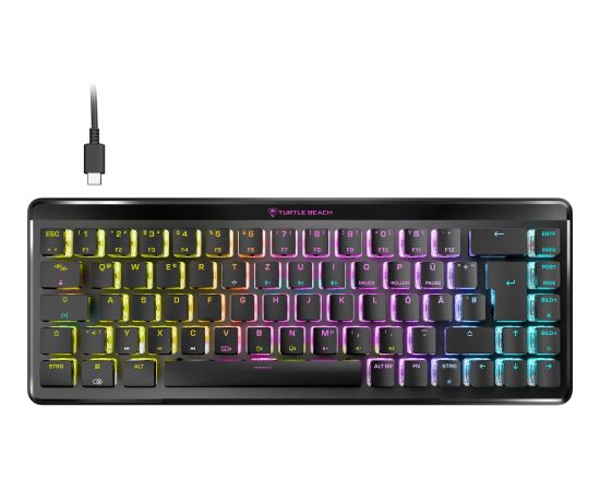 Turtle Beach Vulcan II Mini Air (black, DE layout, TITAN II Optical Red) Клавиатуры