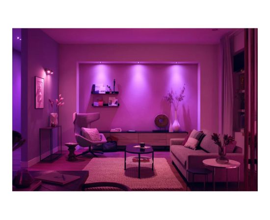 Philips Hue White Ambiance Adore Bathroom recessed and inset downlight (pack of 3) (silver) Декоративное освещение 