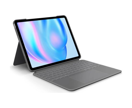 Logitech Combo Touch (gray, DE layout, scissor mechanism, for iPad Air 13" (M2 and M3)) Клавиатуры