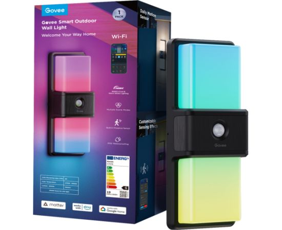 Govee Smart Outdoor Wall Light Dekoratīvais apgaismojums 
