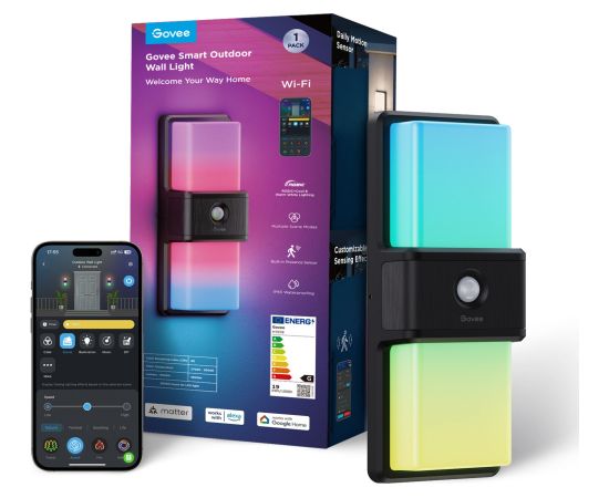 Govee Smart Outdoor Wall Light Dekoratīvais apgaismojums 