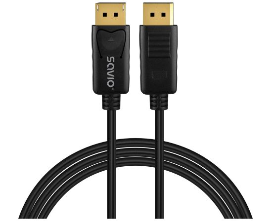 Savio CL-204 DisplayPort cable 1 m Black Сетевые кабели, провода