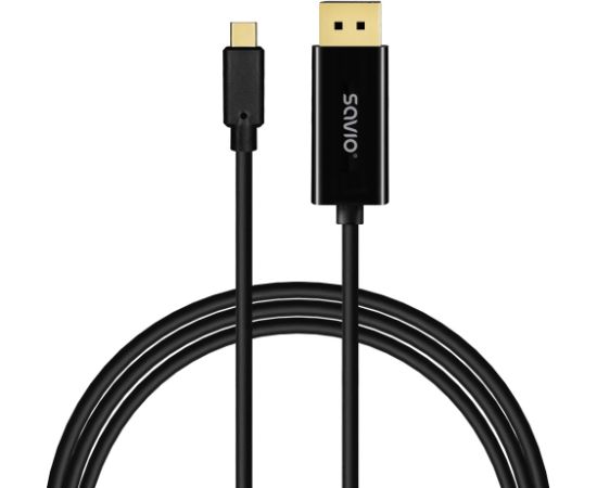Savio CL-207 USB cable 2 m USB C Black Data USB kabeļi