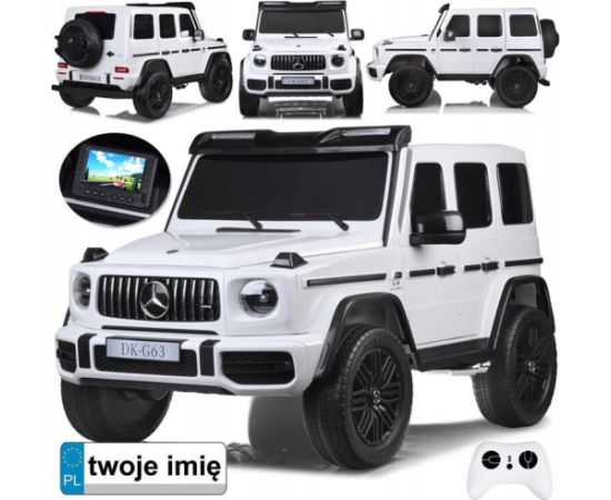 Mercedes-benz Mercedes Auto na akumulator G klasa 63 AMG 4x4 Panel Radio 2osoby 24V Новости - Детские товары