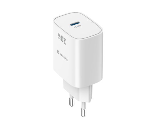 Swissten Edge Сетевое зарядное устройство USB-C GaN 20W White Зарядные устройства