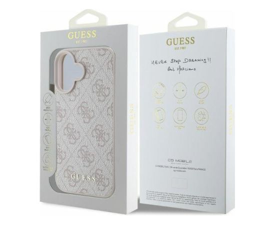 Guess GUHCP16SG4GFPI Чехол для Apple iPhone 16 Чехлы - альтернативные