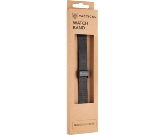 Tactical Apple  Watch 38mm / 40mm Loop Slim Stainless Steel Band Black Smart pūlksteņu aksesuāri