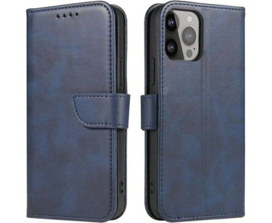 iLike Samsung  Galaxy A34 5G cover with flip wallet stand Blue Neoriģinālie Maciņi