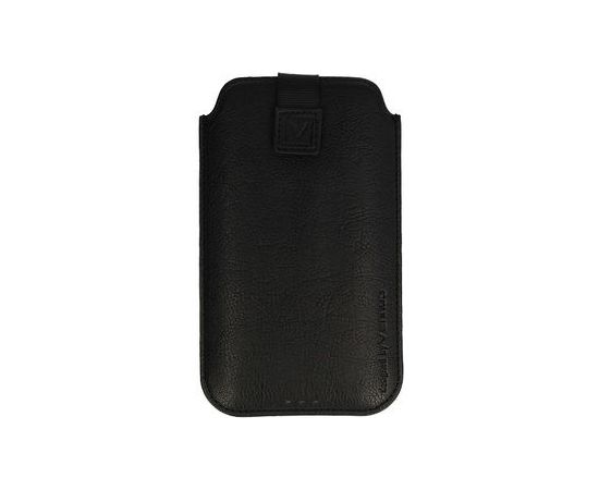 iLike Universal  Leather Pocket Case L Black Neoriģinālie Maciņi