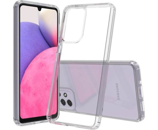 Evelatus Samsung  Galaxy A33 5G Clear Silicone Case 1.5mm TPU Transparent Neoriģinālie Maciņi