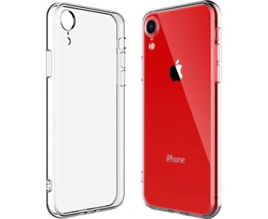 Evelatus Apple  iPhone XR Clear Silicone Case 1.5mm TPU Transparent Neoriģinālie Maciņi
