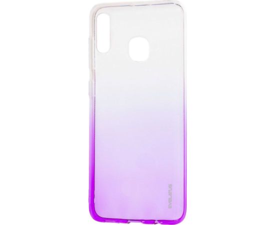 Evelatus Samsung  Galaxy A20e Gradient TPU Case Purple Neoriģinālie Maciņi