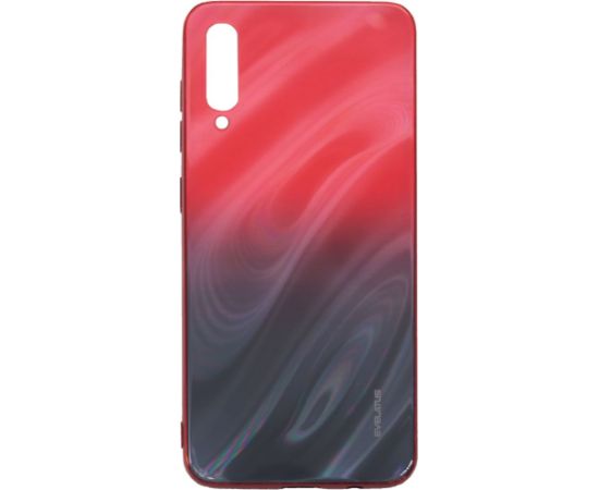 Evelatus Samsung  Galaxy A50 Water Ripple Full Color Electroplating Tempered Glass Gradient Red-Black Neoriģinālie Maciņi