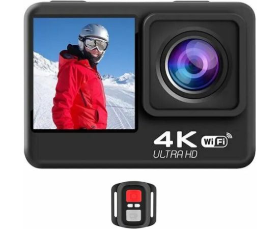 iWear   K4 Real 4K 20Mpix Wi-Fi Sport Camera with Sony IMX179 Lens & 8x Fixation Set Новинки Компьютерная техника