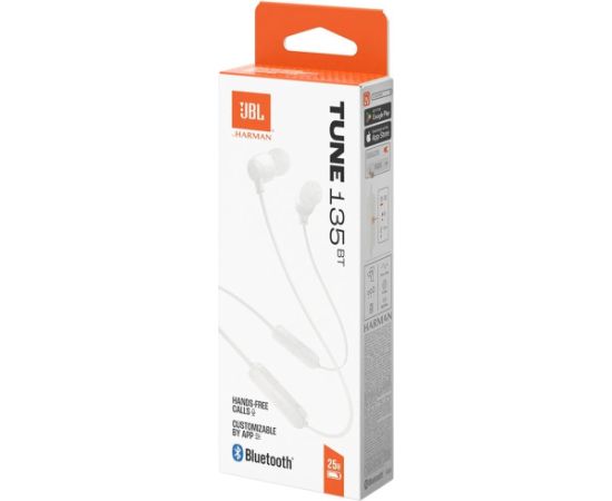 JBL   Tune 135BT White Наушники