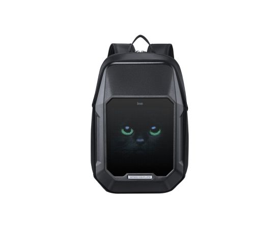 Divoom   Cyber bag Premium Weather proof with Led Pixel Art Display & App Control Black Сумки, обложки для ноутбуков