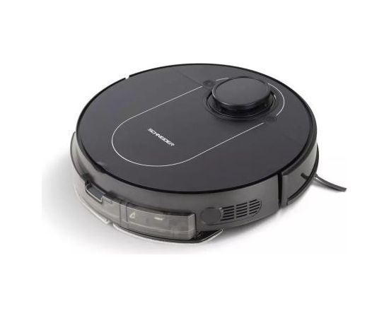 Schneider   CONNECTED ROBOT VACUUM CLEANER LASER VIBRATION MOP Black Jaunumi Sadz. tehnika