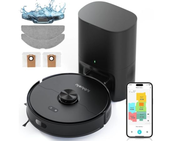 Lubluelu   L15 MAX robot vacuum  cleaner with self-empty  station Jaunumi Sadz. tehnika