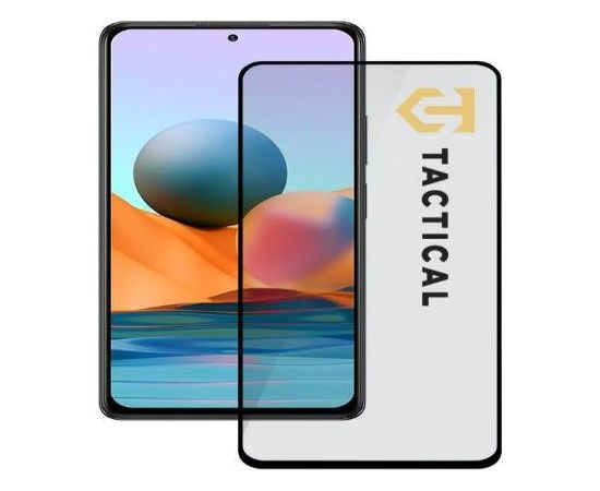 Tactical Xiaomi  Redmi Note 10 Pro/10 Pro Max Glass 2.5D Full Glue Black Защитная пленка для экрана