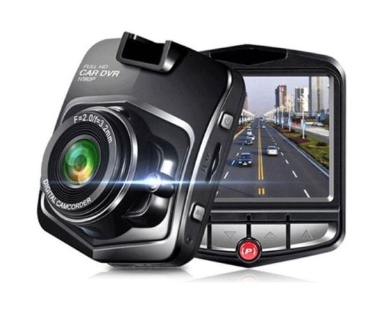 iWear   GT4 HD Car DVR Dashboard Video Camera with G-Sensor 1080p HD 140° Wide Angle 2.4'' LCD Black Video reģistratori