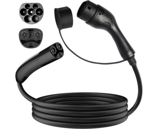 Evcharge EV Charge   22KW 32A Type 2 to Type 2  5m AUX165T2 (komplekts) Black Jaunumi - Audio-Video