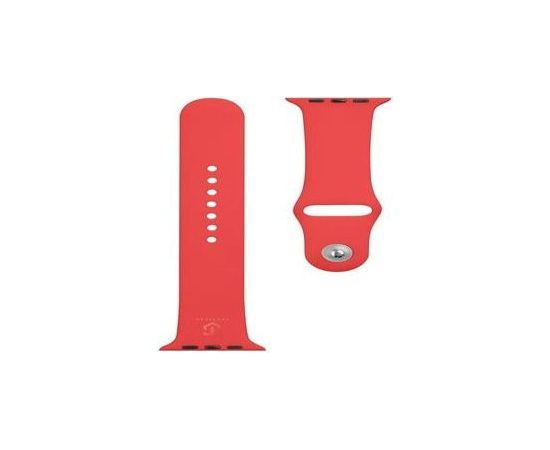 Tactical Apple  Silicone Band Watch 1/2/3/4/5/6/7/SE 42/44/45mm Red Smart pūlksteņu aksesuāri